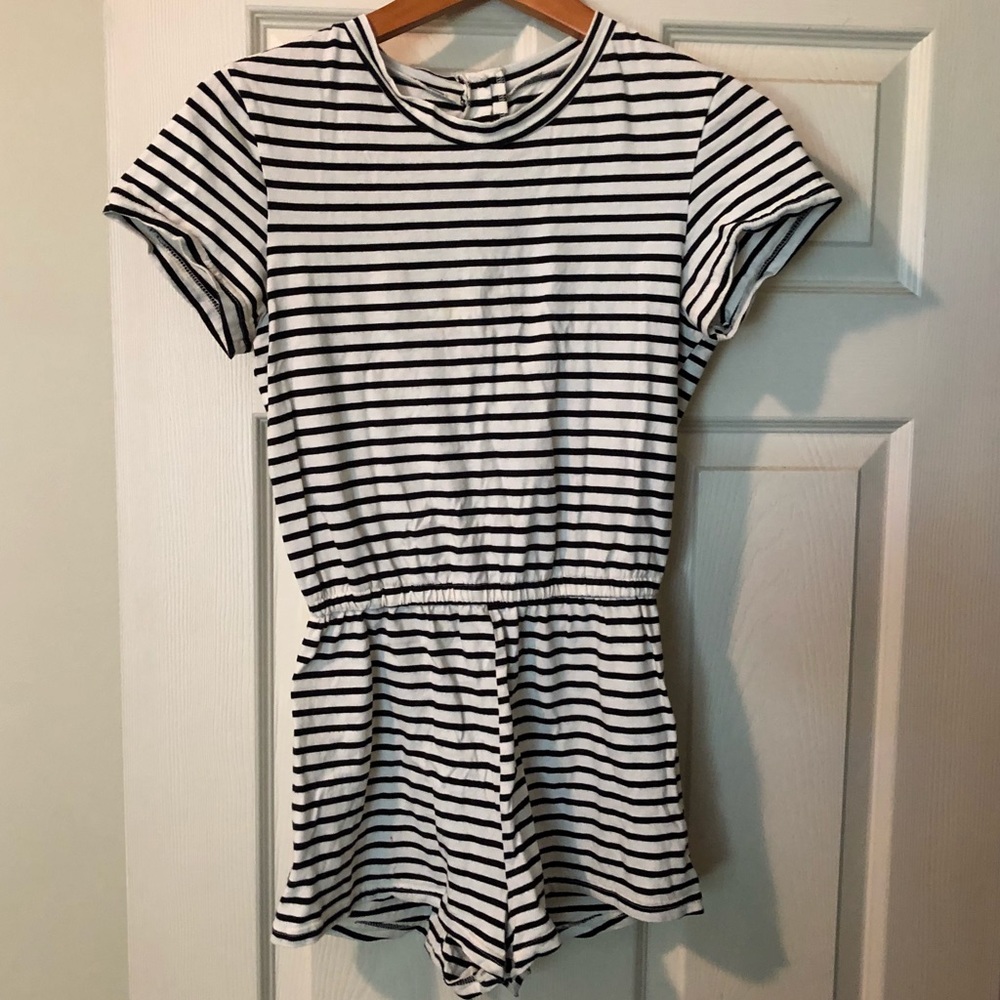American Apparel Stripe Romper